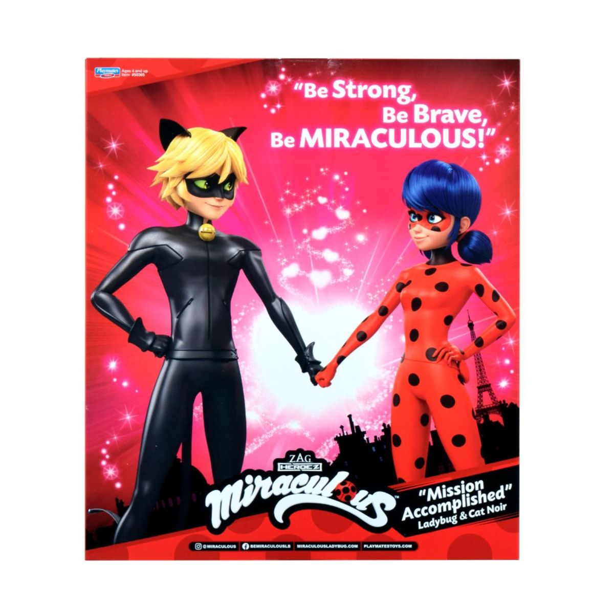  - Muñeca Miraculous Mirculous "Mission Accomplished" Ladybug & Cat Noir