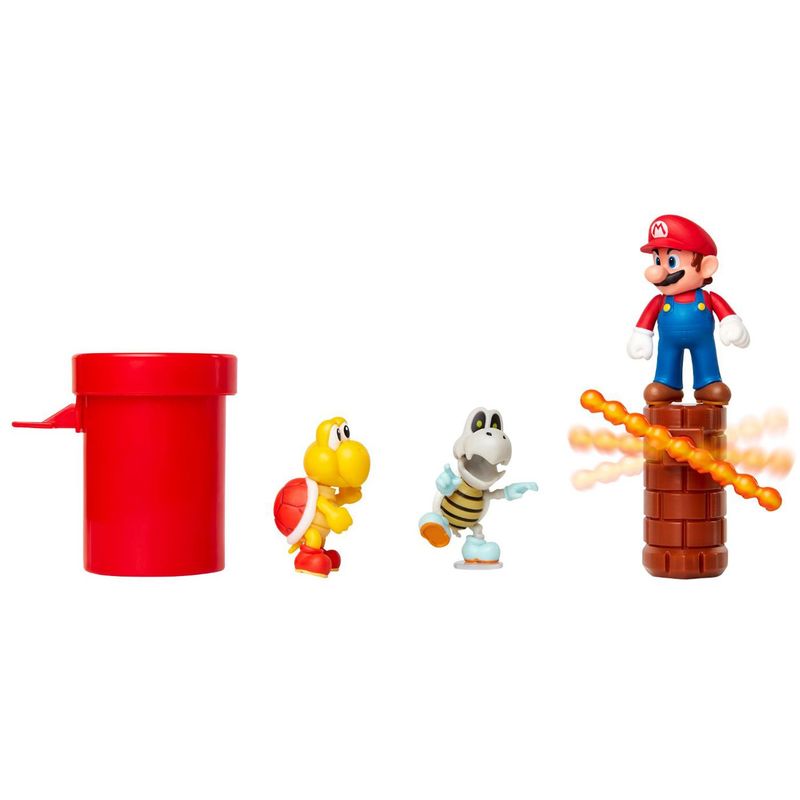 NINTENDO - Figura de acción Nintendo Nintendo Super Mario Set Diorama Mazmorra