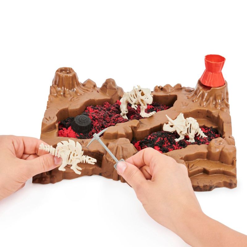  - Juguete didáctico Kinetic Sand Kinetic Sand Excavando En Busca De Dinosaurios