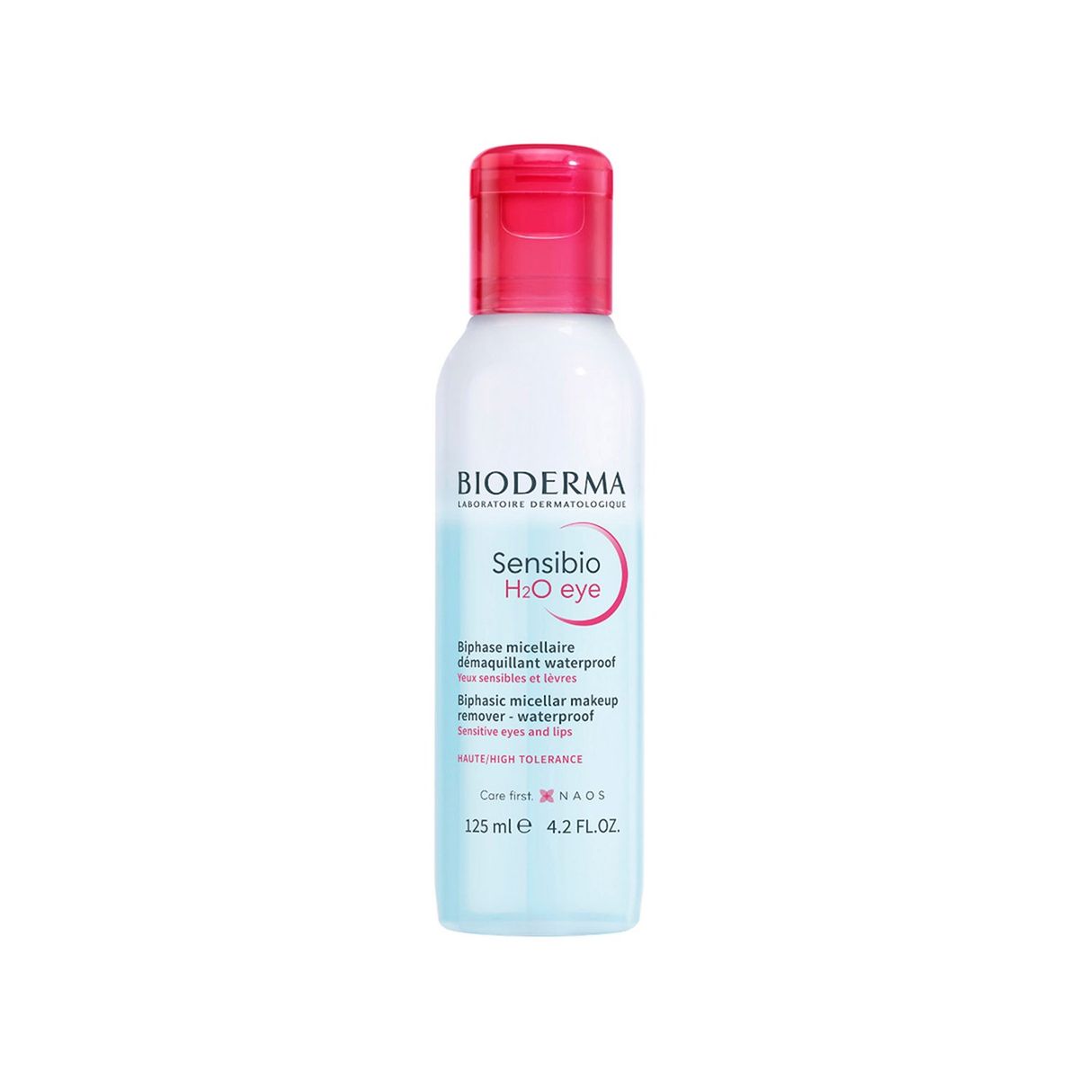 BIODERMA - Agua Micelar Sensibio H2o Ojos Desmaquillante Bioderma para Piel Sensible 125 ml