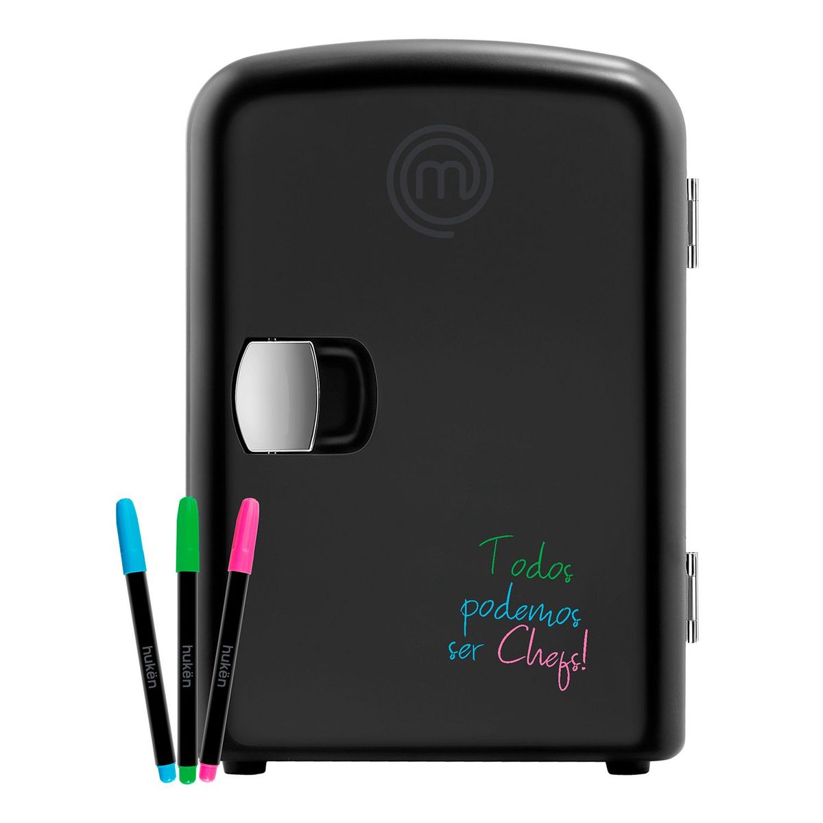  - Nevera Masterchef Monopuerta 4 lt Draw-Erase Negro MK-F-4DE