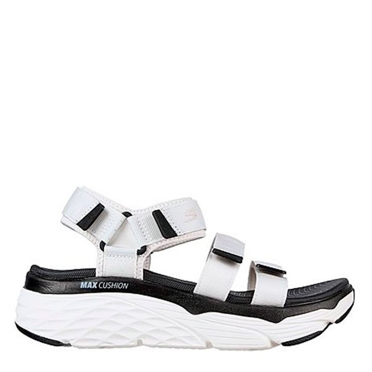 SKECHERS - Sandalia Skechers Mujer - Sandalia ajustable Skechers Dama. Sandalia blanca 