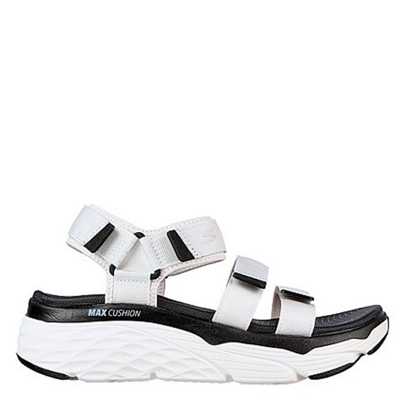 SKECHERS - Sandalia Skechers Mujer - Sandalia ajustable Skechers Dama. Sandalia blanca 