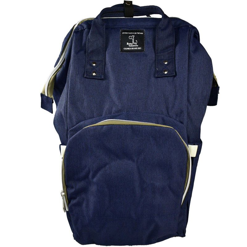 MUNDO BEBE - Pañalera Morral Con Bolsillos Térmicos