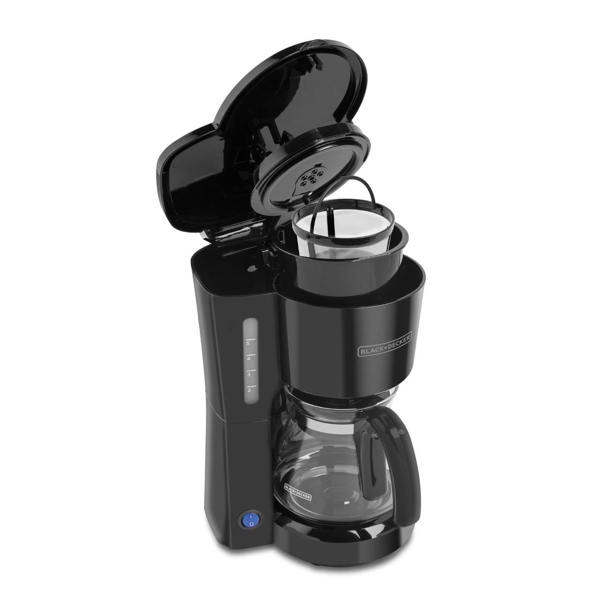 BLACK+DECKER - Cafetera BLACK+DECKER 5 tazas CM0701B Negro