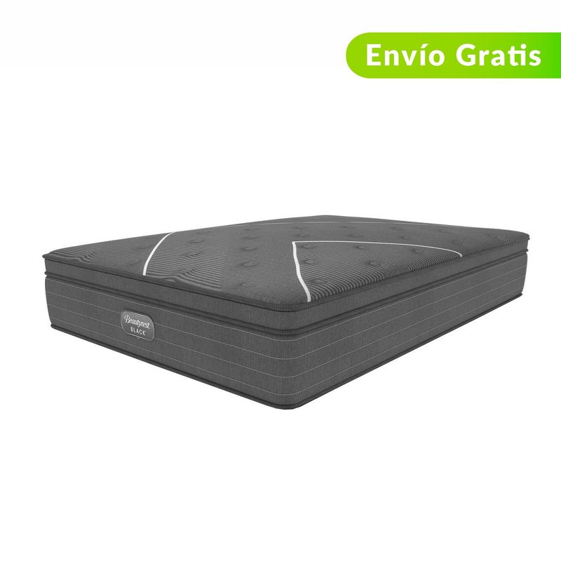 BEAUTYREST SIMMONS - Colchón King Firmeza Suave Ortopédico Resortado con Pillow C-Class Eut 200 x 200 cm Beautyrest