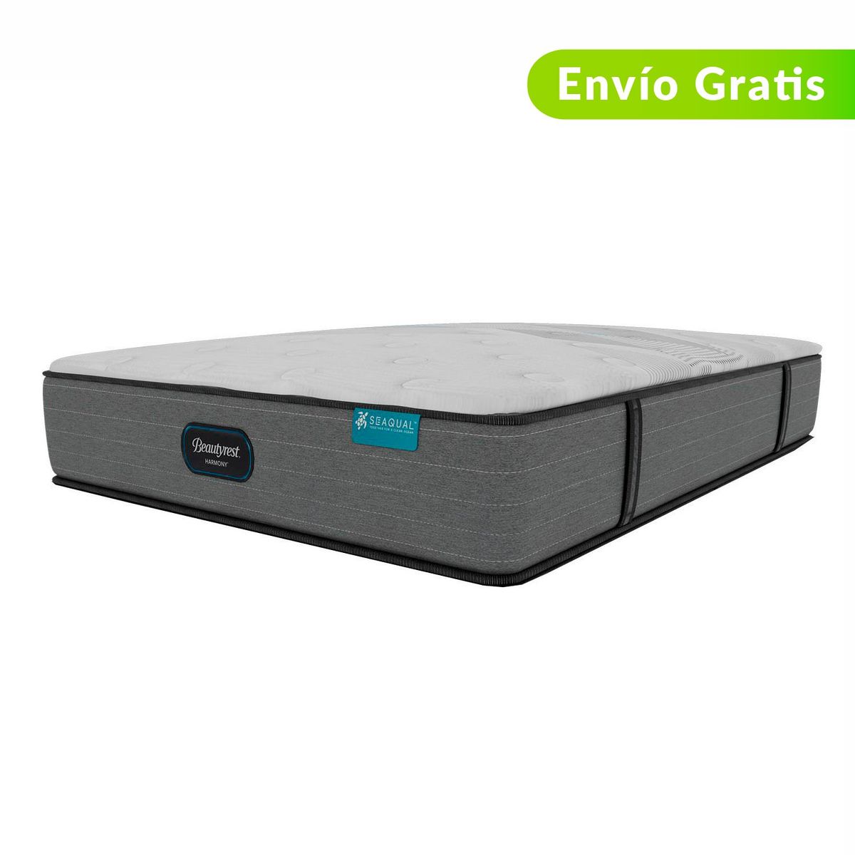 BEAUTYREST SIMMONS - Colchón Doble Firmeza Media Ortopédico Resortado Cayman 140 x 190 cm Beautyrest