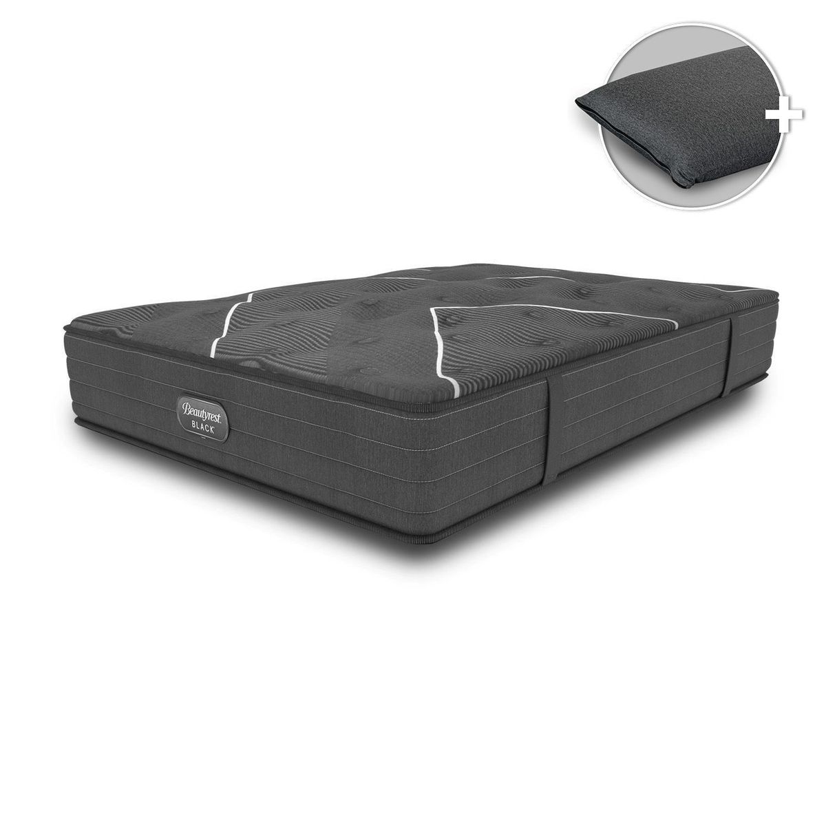 BEAUTYREST SIMMONS - Colchón Semidoble Firmeza Media Ortopédico Resortado C-Class 120 x 190 cm + Almohada Beautyrest