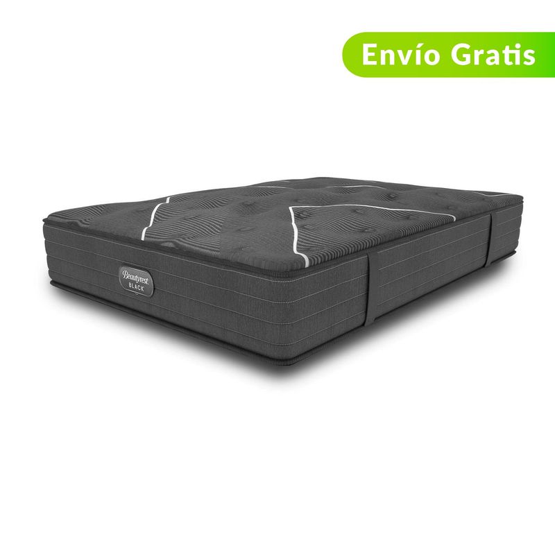 BEAUTYREST SIMMONS - Colchón King Firmeza Media Ortopédico Resortado C-Class 200 x 200 cm + Almohada Beautyrest - 0% Interés a 3, 6 o 12 Cuotas Pagando con tu CMR Banco Falabella