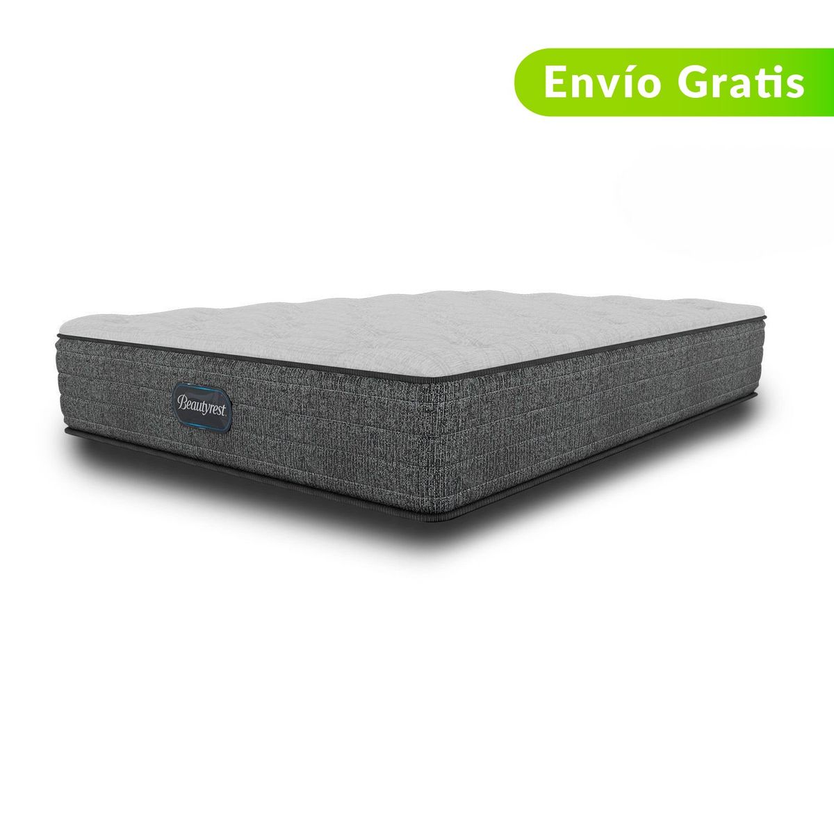 BEAUTYREST SIMMONS - Colchón Doble Firmeza Media Ortopédico Resortado Select Tt 140 x 190 cm + Almohada Beautyrest