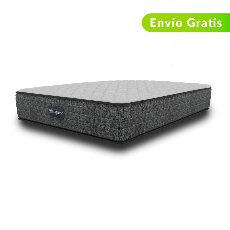 BEAUTYREST SIMMONS - Colchón Doble Firme Ortopédico Resortado Select 140 x 190 cm + Almohada Beautyrest - 0% Interés a 3, 6 o 12 Cuotas Pagando con tu CMR Banco Falabella