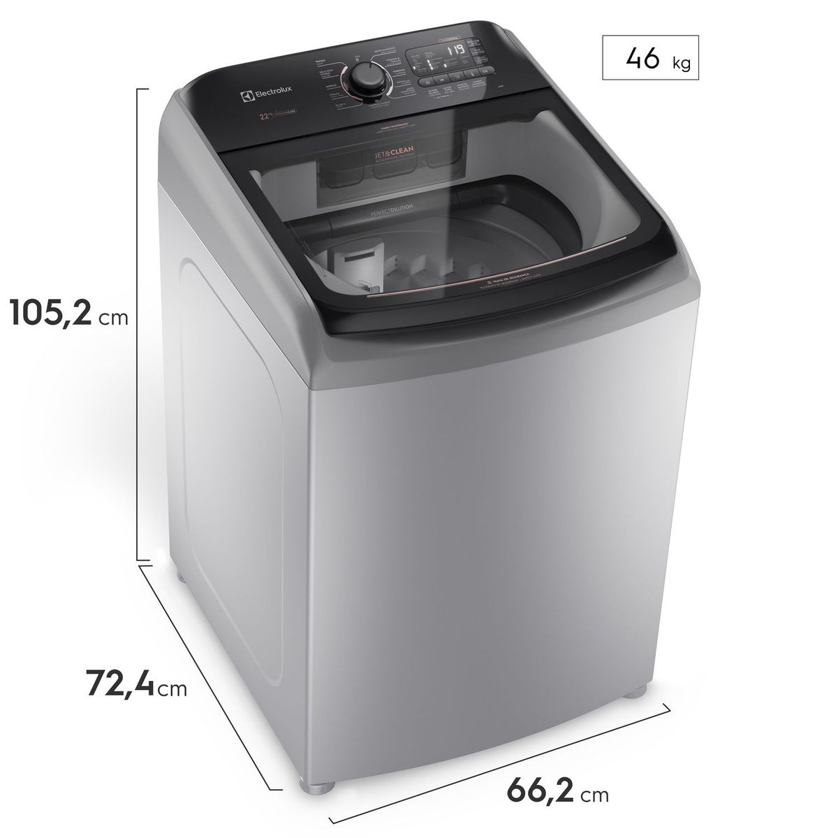 ELECTROLUX - Lavadora Electrolux Superior 21 KG LS21I 