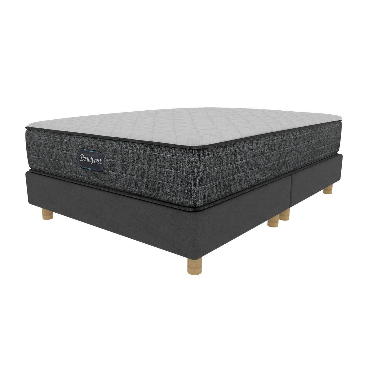 BEAUTYREST SIMMONS - Colchón con Base Cama Queen Select Firme Beautyrest
