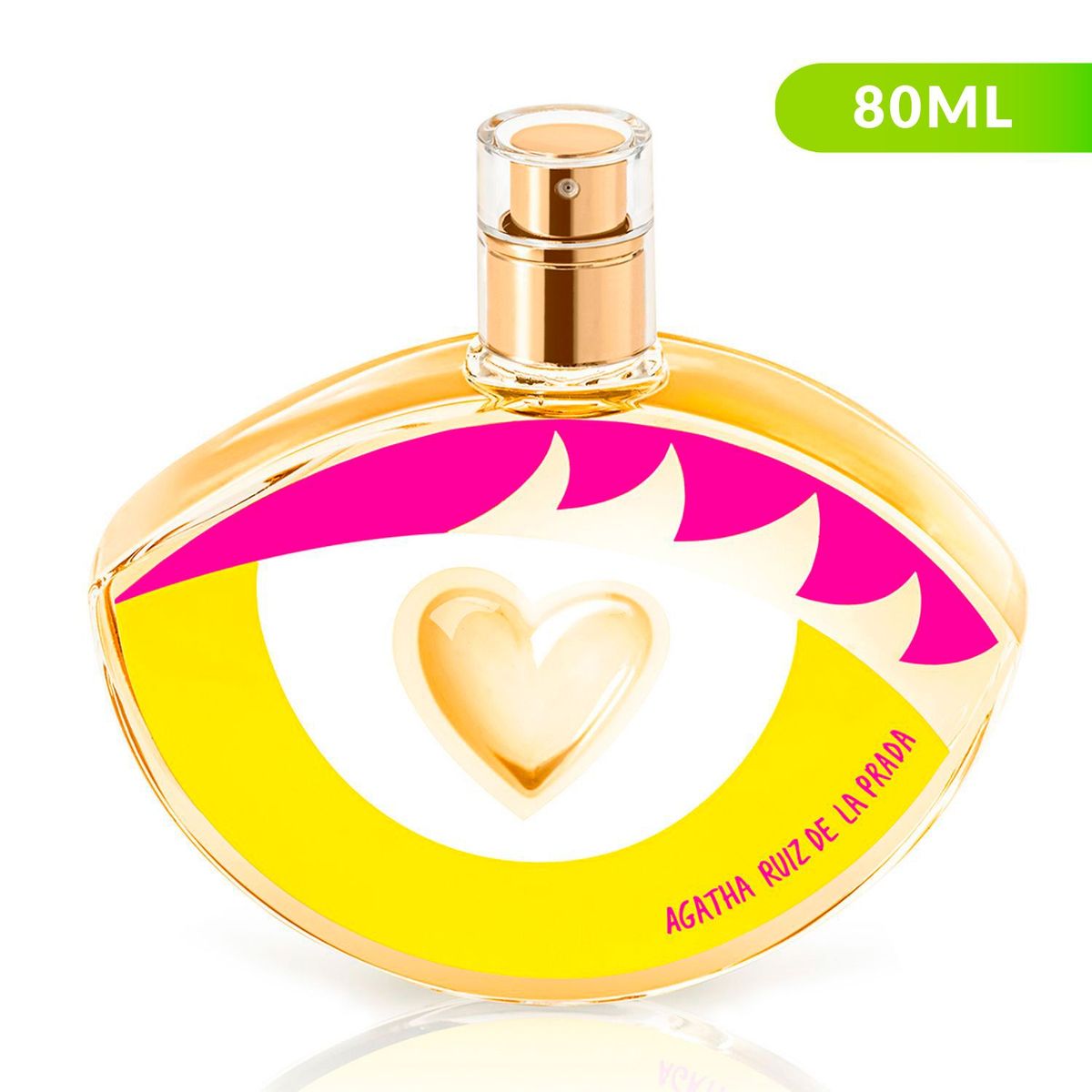 AGATHA RUIZ DE LA PRADA - Perfume Mujer Agatha Ruiz la Prada Look Gold 80 ml Eau de toilette 