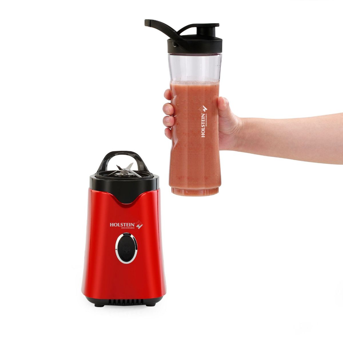 HOLSTEIN HOUSEWARES - Licuadora Holstein Housewares HH-0914902RM 250W 1 velocidad
