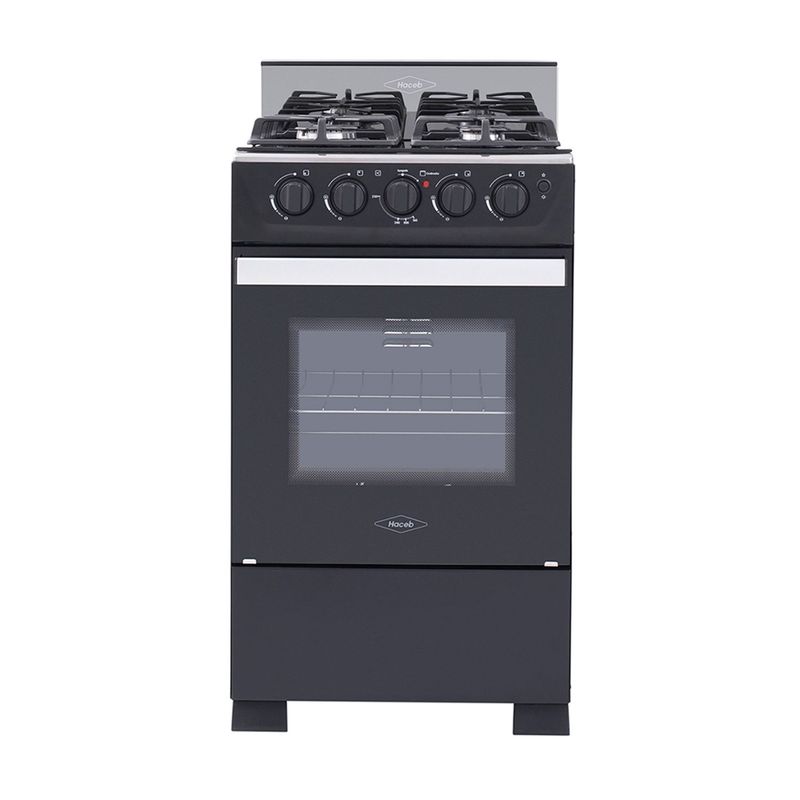 HACEB - Estufa con Horno Haceb 4 Puestos EST50F4PEEGN002