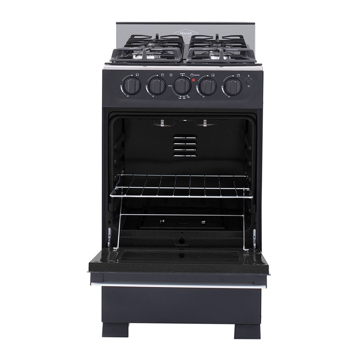 HACEB - Estufa con Horno Haceb 4 Puestos EST50F4PEEGP003