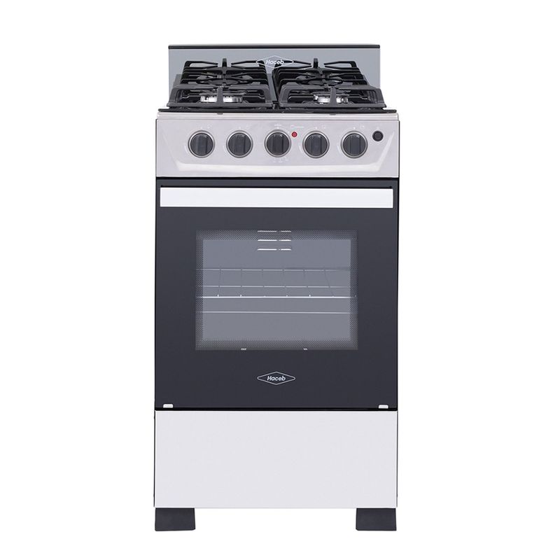 HACEB - Estufa con Horno Haceb 4 Puestos EST50F4PEEGN004