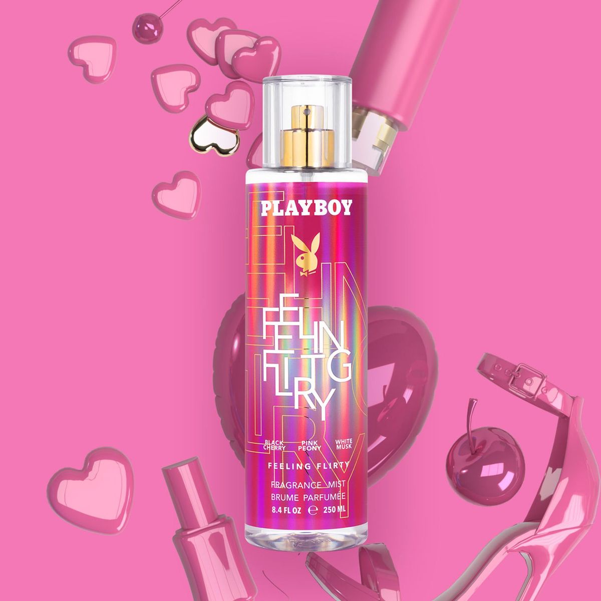 PLAYBOY - Perfume Mujer Play Boy Feeling Flirty 250 ml Body Mist 