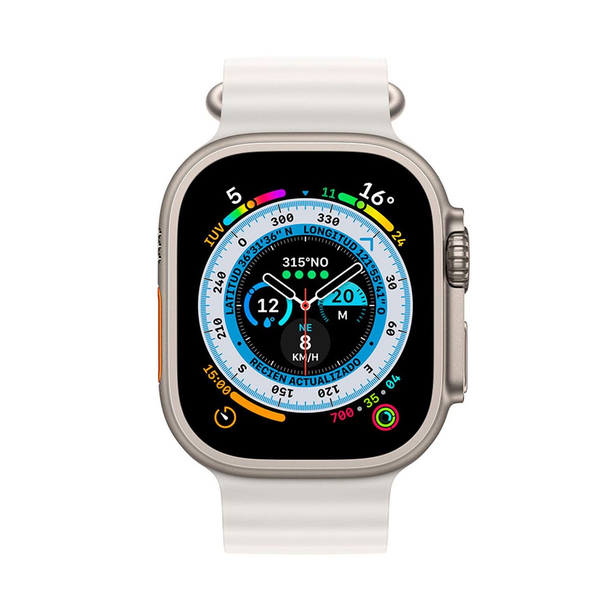 APPLE - Apple Watch Ultra (GPS + Cellular) - Caja de Titanio 49 mm - Correa Talla Única