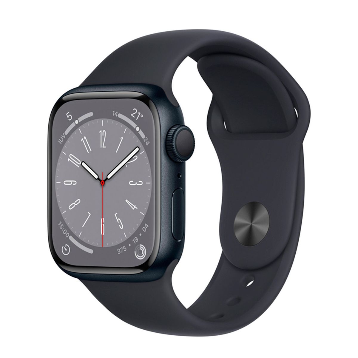 APPLE - Apple Watch Series 8 (GPS) - Caja de Aluminio 41 mm - Correa Talla Única
