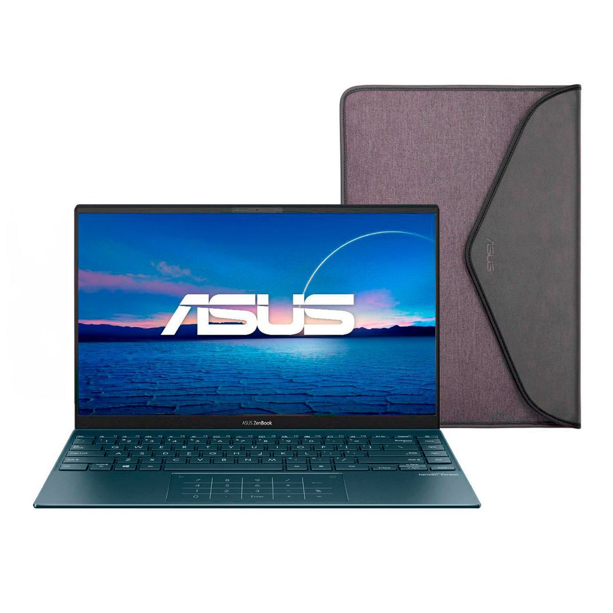 ASUS - Portátil Asus Zenbook 14 | AMD Ryzen 5 | 16GB RAM | 512GB SSD | Windows 11 | 14 pulgadas | UM425QA-KI180W | Computador Portátil