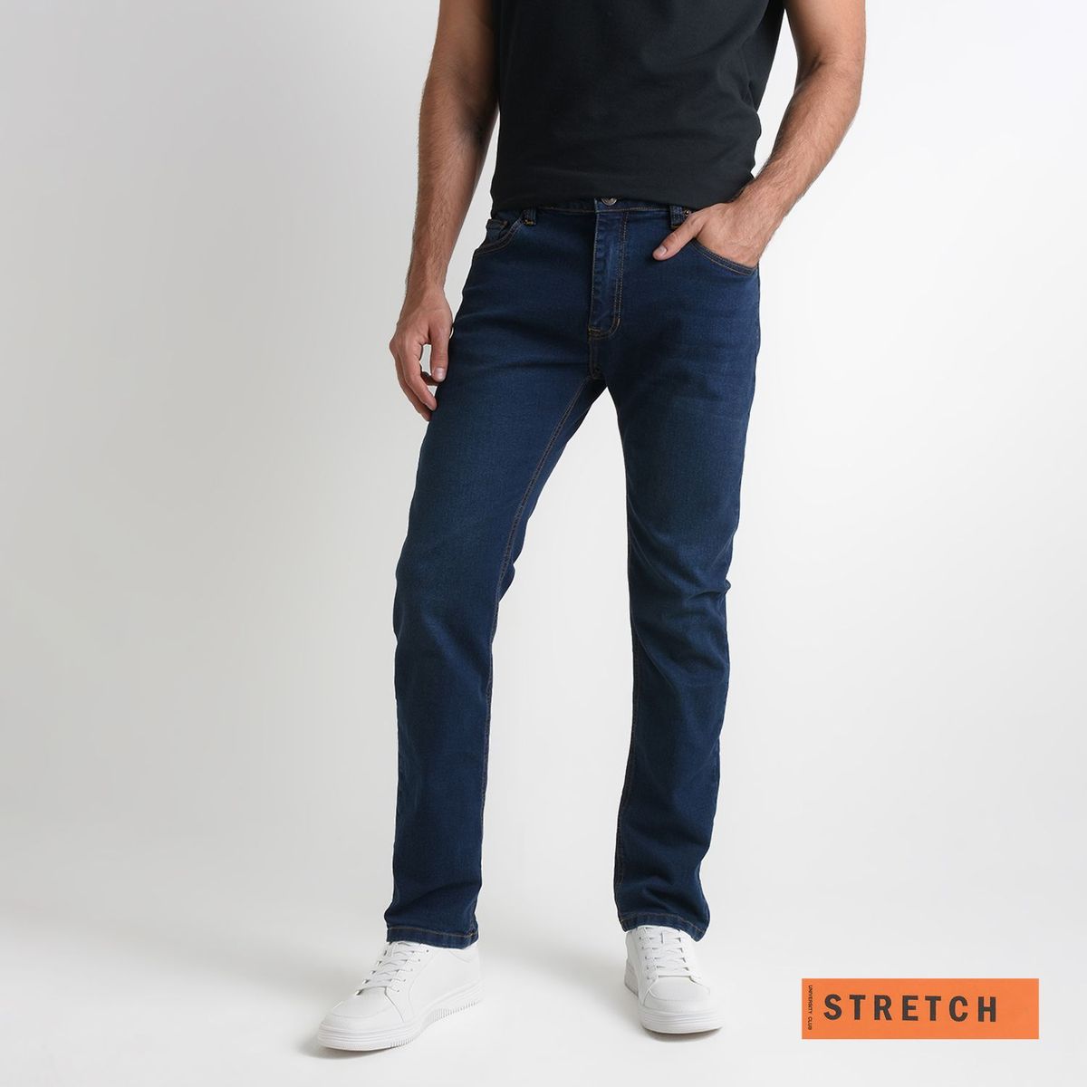 UNIVERSITY CLUB - Jean 5 Bolsillos Hombre Slim de Algodón University Club