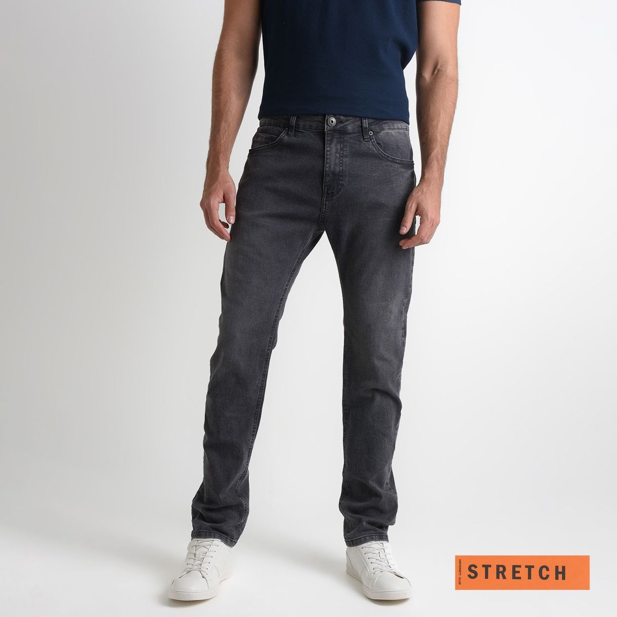 UNIVERSITY CLUB - Jean 5 Bolsillos Hombre Slim de Algodón University Club