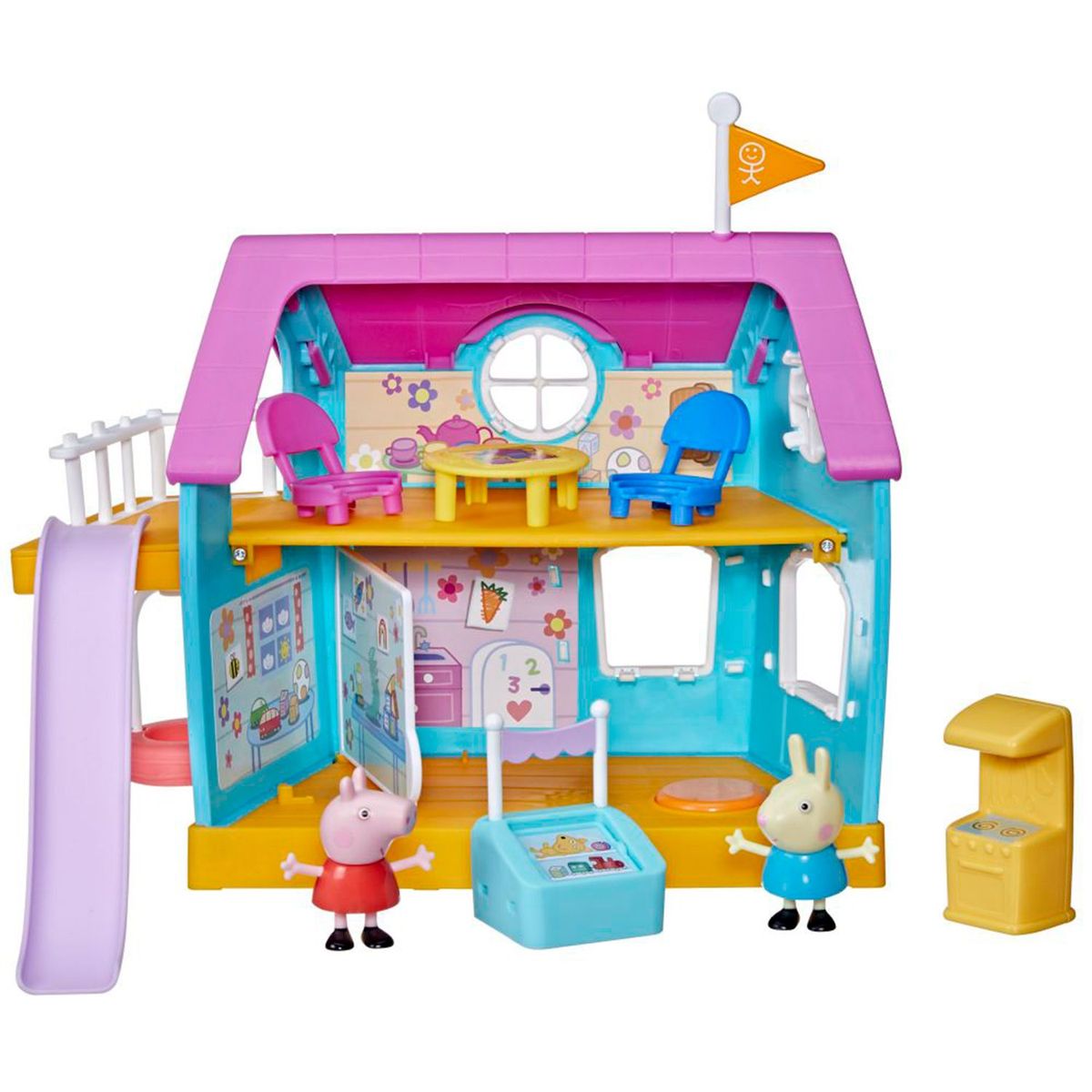 PEPPA PIG - Set Peppa Pig Juego Preescolar Casita Juegos