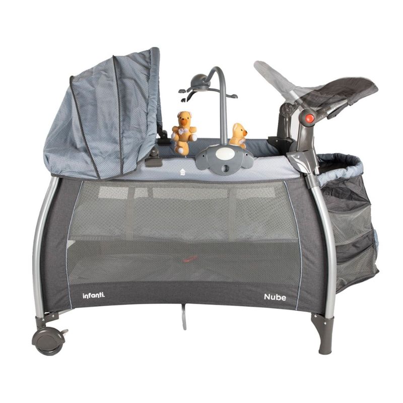 INFANTI - Corral Cuna Nube Kdd992 Gris