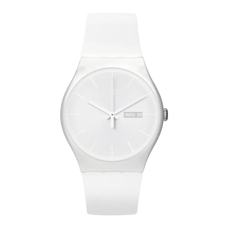 SWATCH - Reloj Swatch Unisex White Rebel Blanco