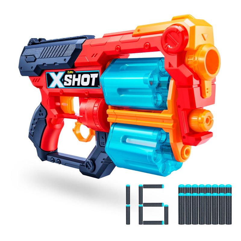  - Lanzador Dardos Xcess 16 Dardos - X Shot