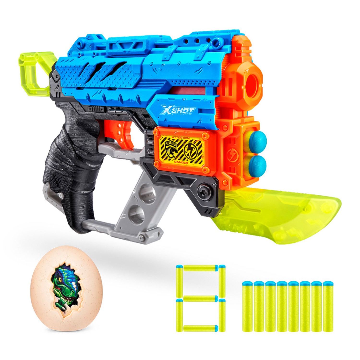 Lanzador De Dardos Dino Attack Extinct Dardos X Shot