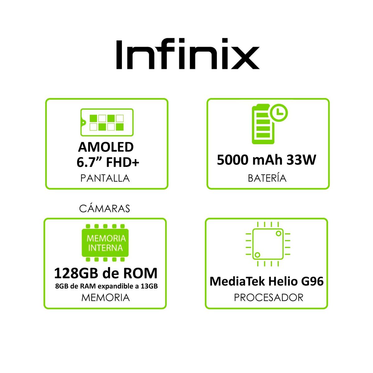 INFINIX - Celular Infinix Note 12 128GB