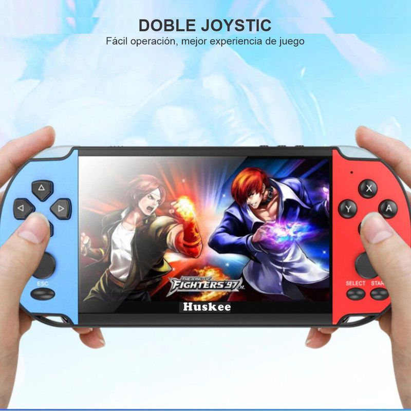 MYMOBILE - Consola Portátil Emulador de Juegos Psp Mp5  X7