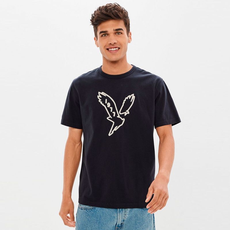 AMERICAN EAGLE - Camiseta para Hombre Manga corta American Eagle