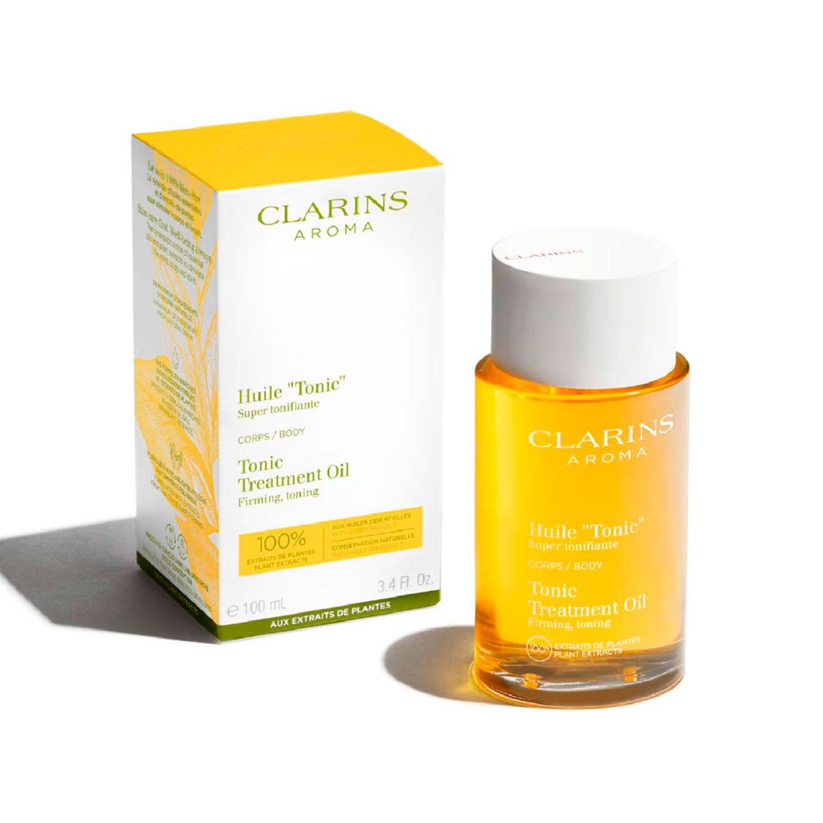 CLARINS - Aromaterapia Aceite Corporal Tonic Clarins para Todo tipo de piel 100 ml