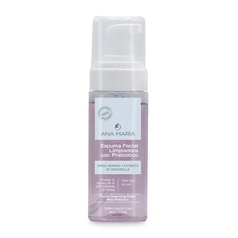 ANA MARIA - Limpiador Control de brillo para Rostro con Prebiótico Ana Maria 145 ml