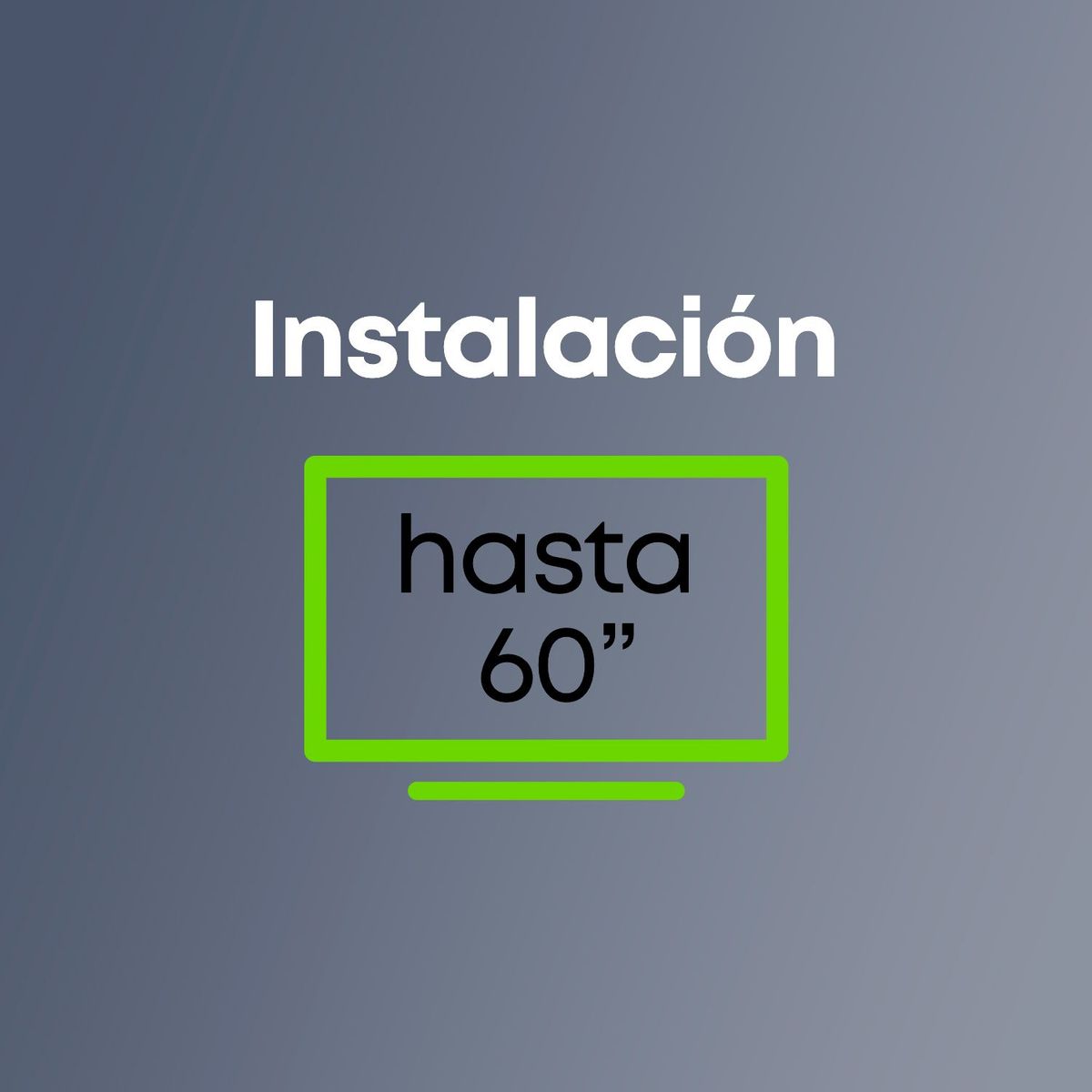 MANOS MAESTRAS - Servicio de Instalación Televisor de hasta 60 Pulgadas | No Incluye Soporte