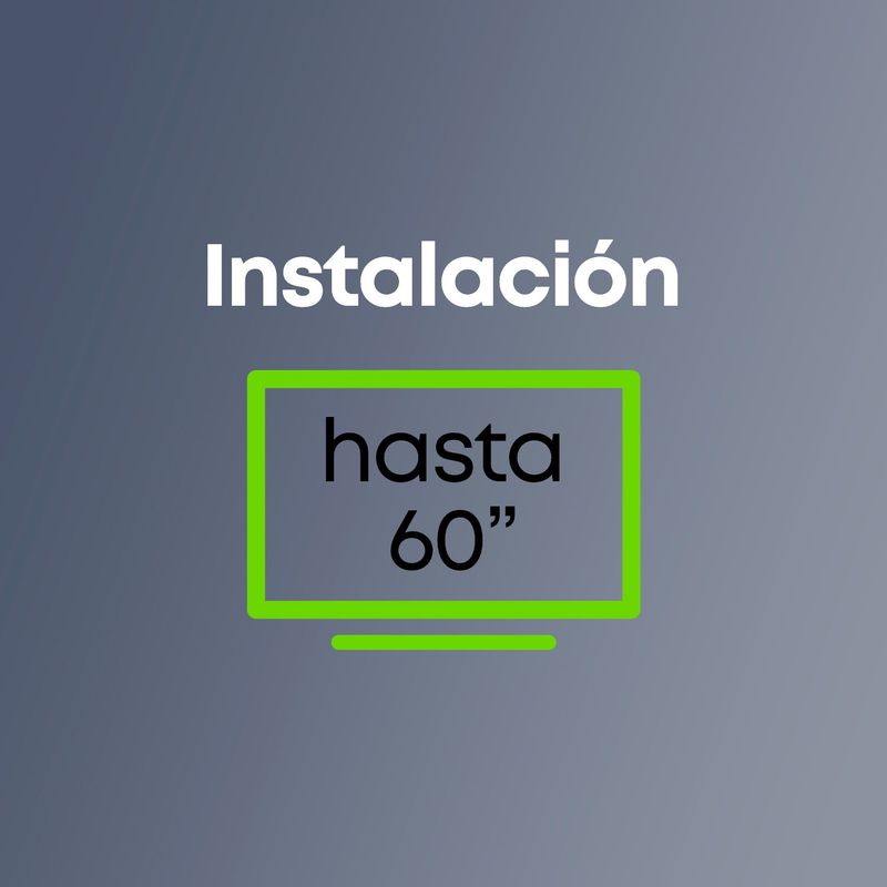MANOS MAESTRAS - Servicio de Instalación Televisor de hasta 60 Pulgadas | No Incluye Soporte