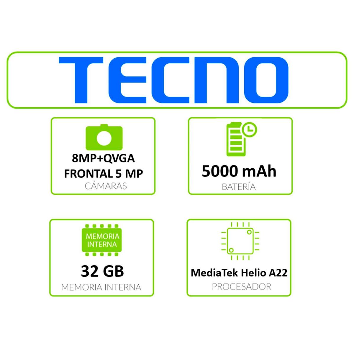 TECNO MOBILE - Celular Tecno Pop 6 Pro 32GB