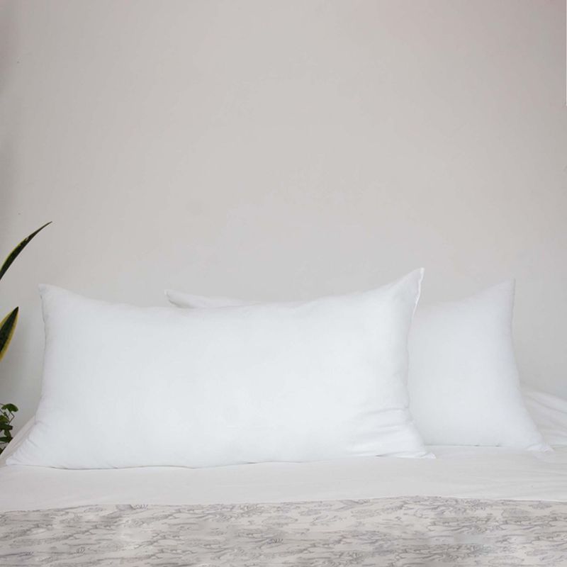 BASEMENT - Almohada Set X2 de Microfibra, Firmeza Media 50 X 90 cm Basement Home  