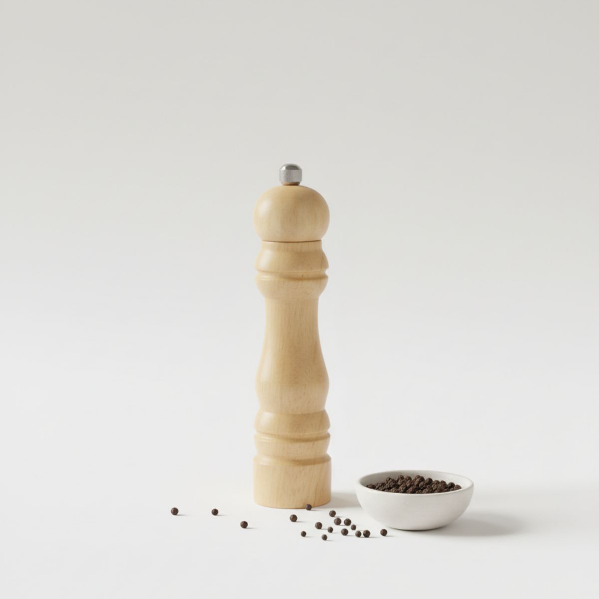 METALTEX - Pimentero en Madera Metaltex: 17 cm