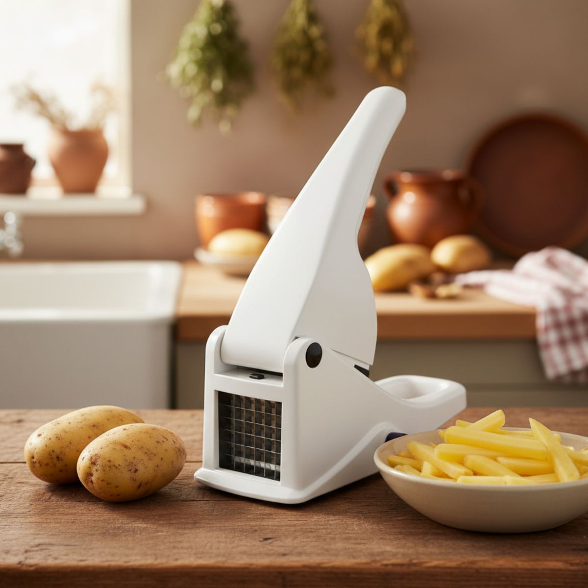 METALTEX - Cortador en Plástico Metaltex para Papas Francesa