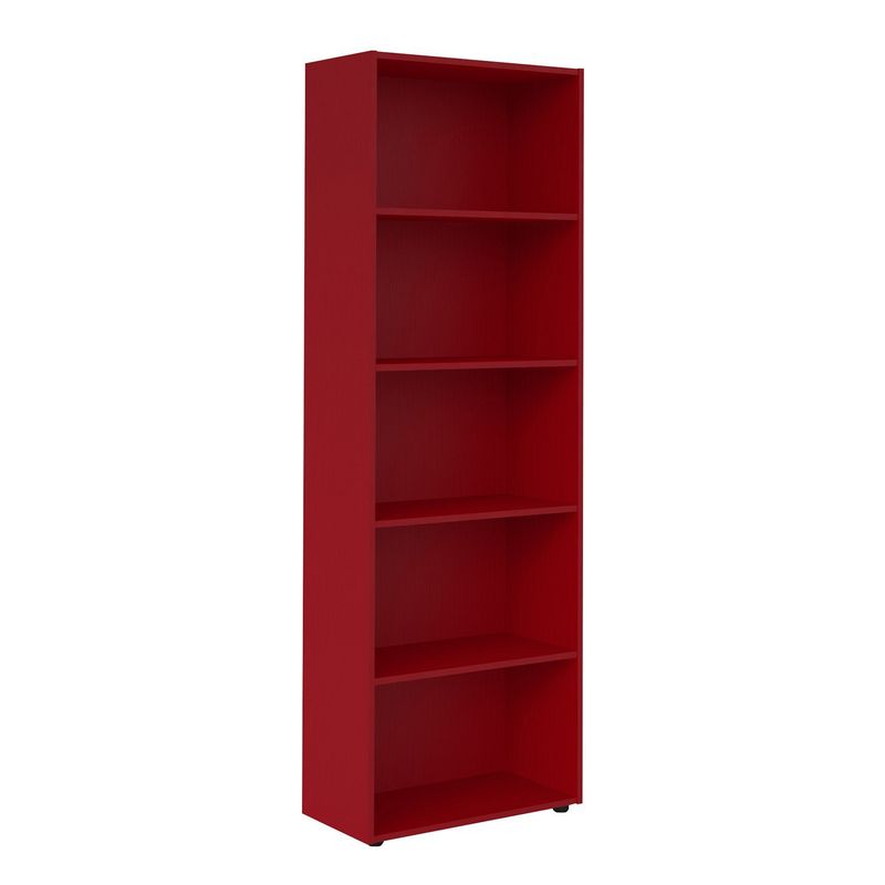 BERTOLINI - Biblioteca Multy 180cm con 5 Estantes - Mueble
