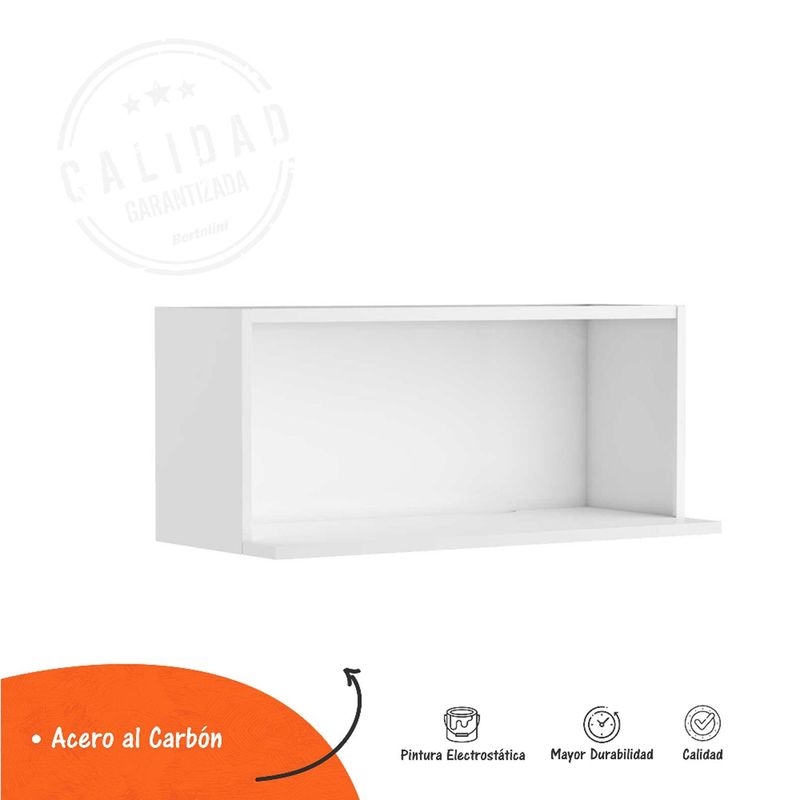 BERTOLINI - Mueble Auxiliar de Cocina para Microondas Moderna Gourmet en Acero  60 x 35 x 35 x  Bertolini 