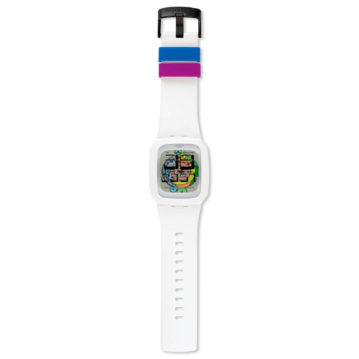 SWATCH - Reloj Unisex Swatch Squaredance SURW107