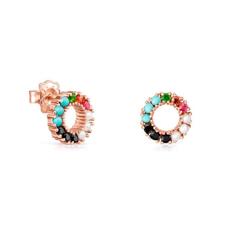 TOUS - Aretes  Tous Para Mujer Straight kaos Icon Plata 