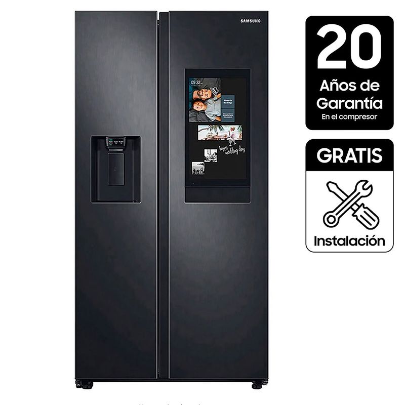 SAMSUNG - Nevecón Samsung Side by Side 758 lt  Family Hub¿ RS27T5561B1/CO