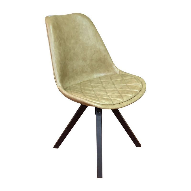 EKONOMODO - Silla Eames Tapizada Cuero
